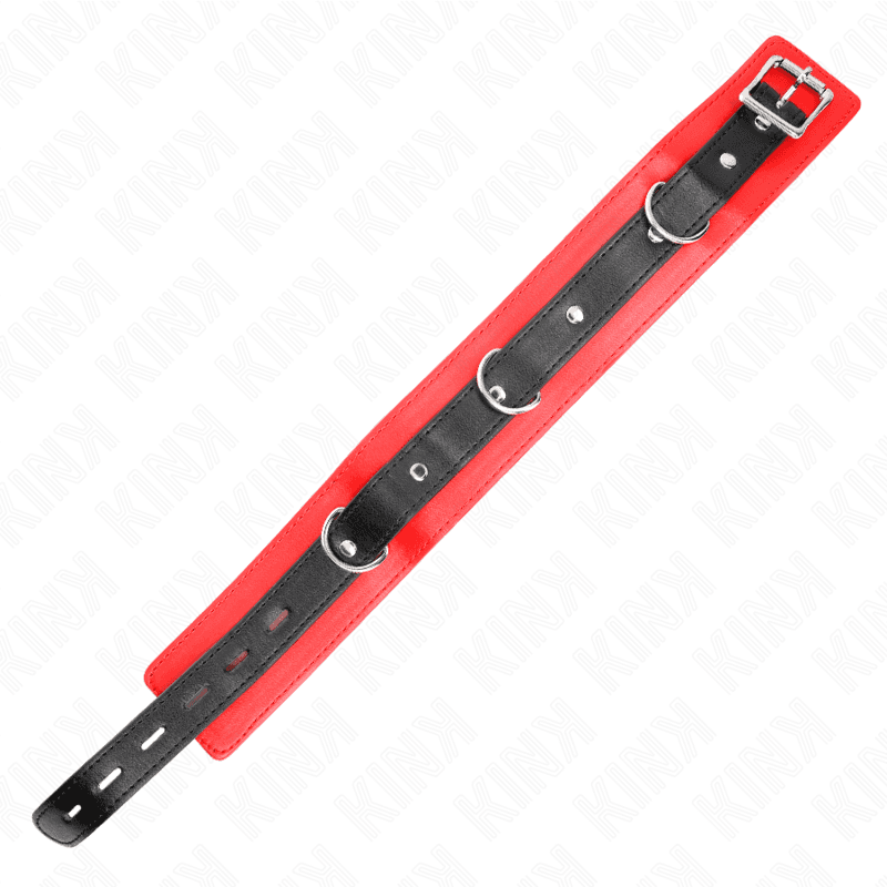 KINK - COLLAR WITH BELT 65 CM WITH STRAP RED 54 X 4.5 CM thumb 6