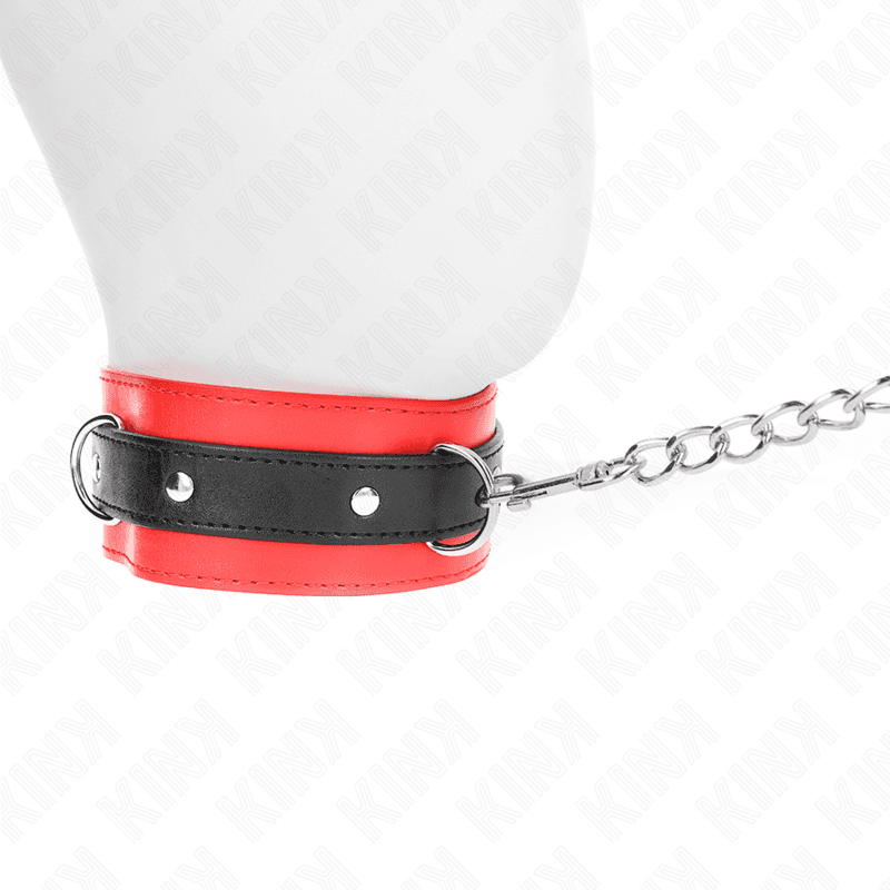 KINK - COLLAR WITH BELT 65 CM WITH STRAP RED 54 X 4.5 CM thumb 2