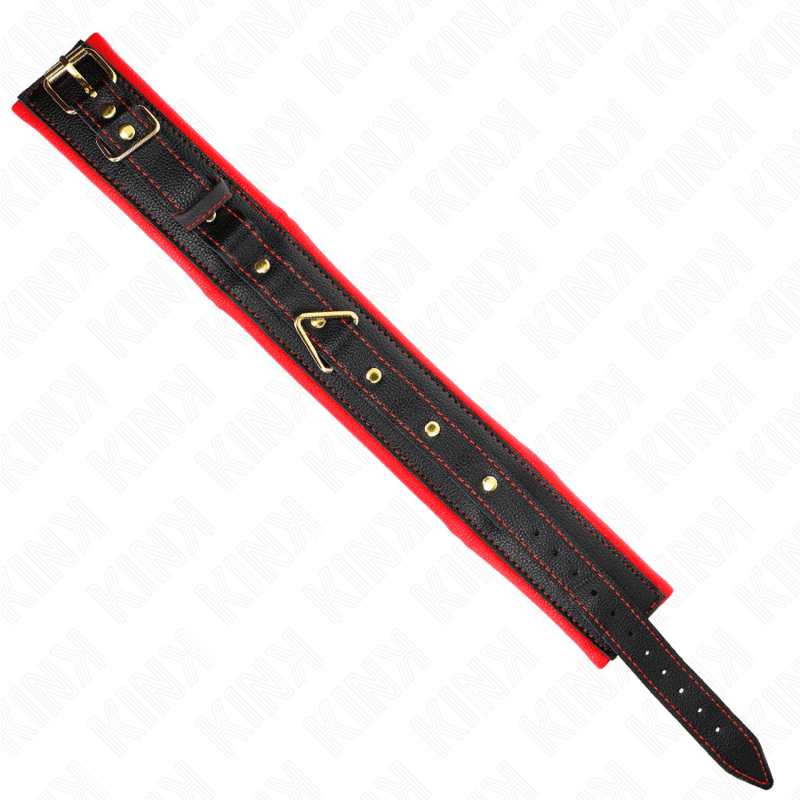 KINK - NECKLACE WITH SPONGE IMITATION LEATHER STRAP MODEL 2 ADJUSTABLE 37-54 CM X 3 CM thumb 6