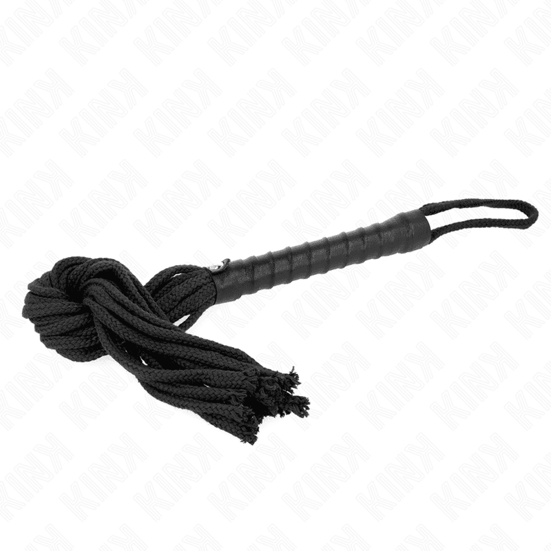 KINK - BLACK ROPE WHIP 56 CM thumb 3