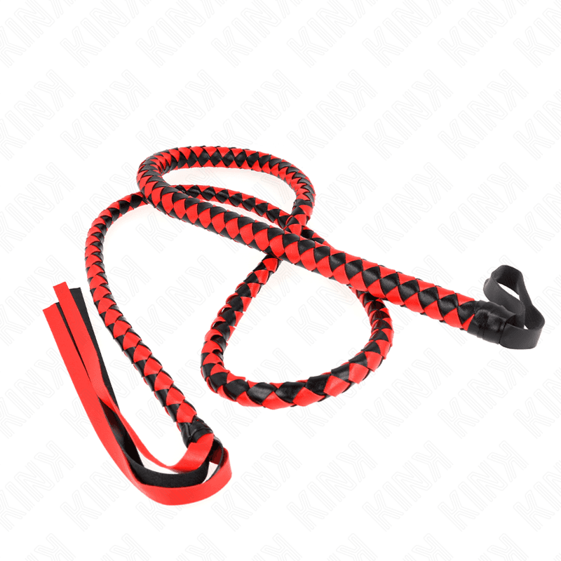 KINK - RED LONG SNAKE WHIP 210 CM thumb 5
