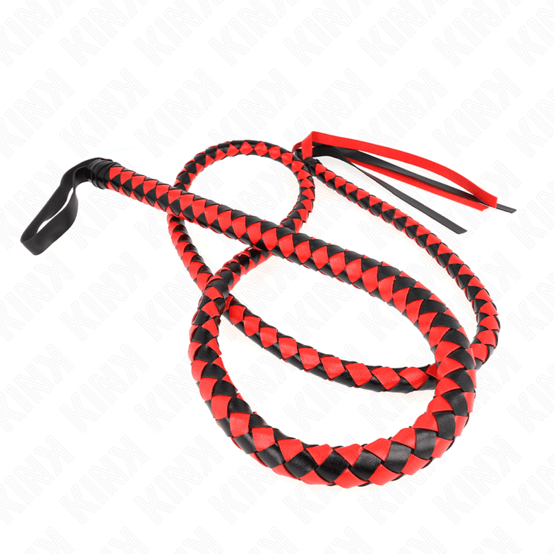 KINK - RED LONG SNAKE WHIP 210 CM thumb 4