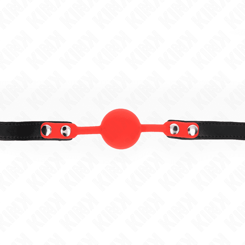 KINK - SILICONE BALL 4 CM GAG WITH LOCK 60 x 2 CM thumb 3