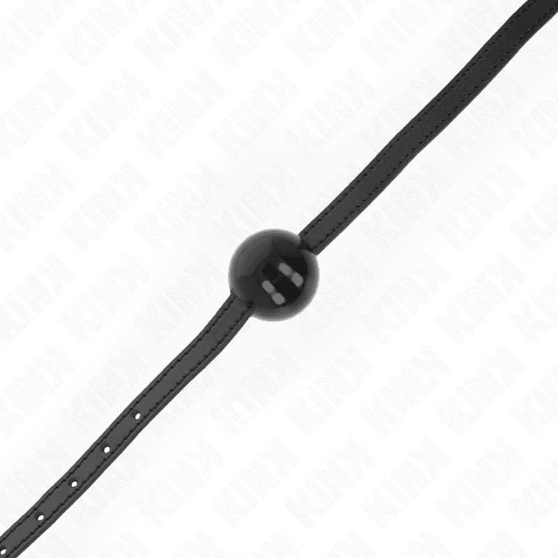 KINK - BLACK SINGLE SOLID BALL 4 CM GAG 65 x 1.5 CM thumb 3