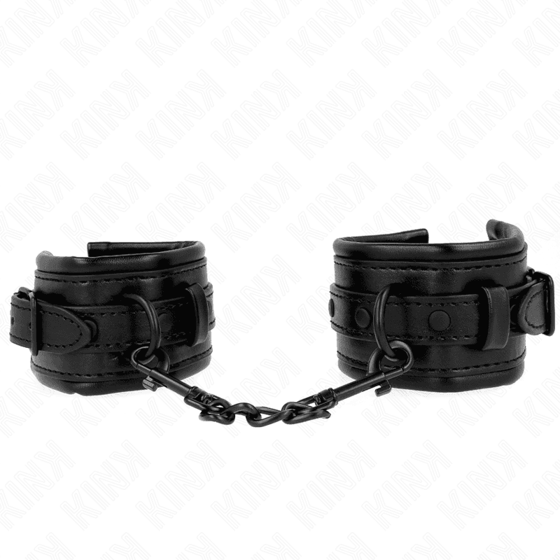 KINK - WRIST RESTRAINTS BLACK ADJUSTABLE 20-30 CM X 6 CM thumb 2