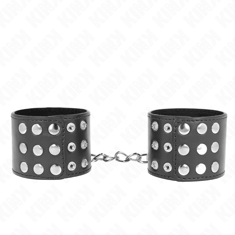 KINK - WRIST RESTRAINTS WITH SNAP FASTEN BLACK ADJUSTABLE 19-24 CM X 5.5 CM thumb 2