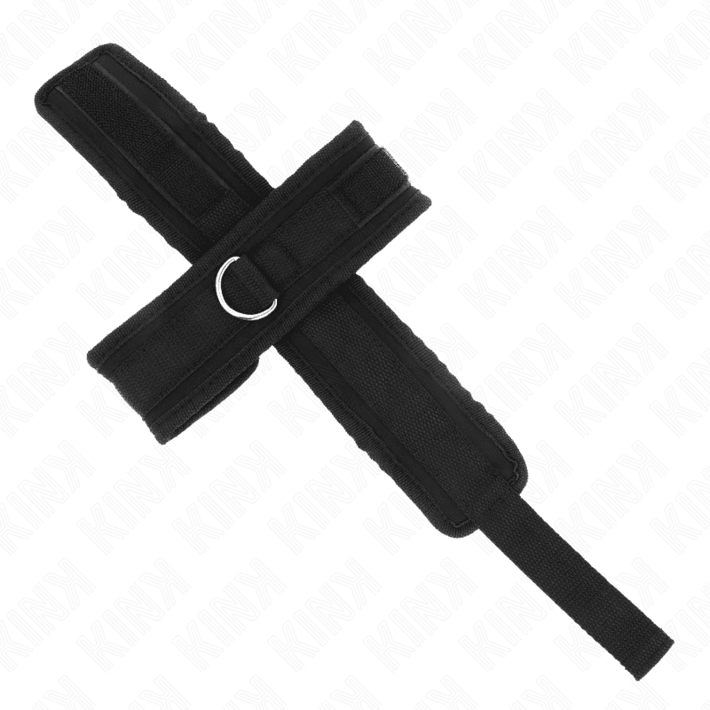 KINK - CROSS CUFFS BLACK 34 X 5.5 CM thumb 3