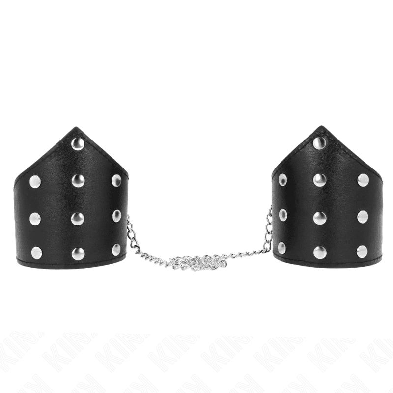 KINK - BLACK POINT STYLE WRISTBANDS WITH CHAIN ADJUSTABLE 17-23 CM X 8.5 CM thumb 2