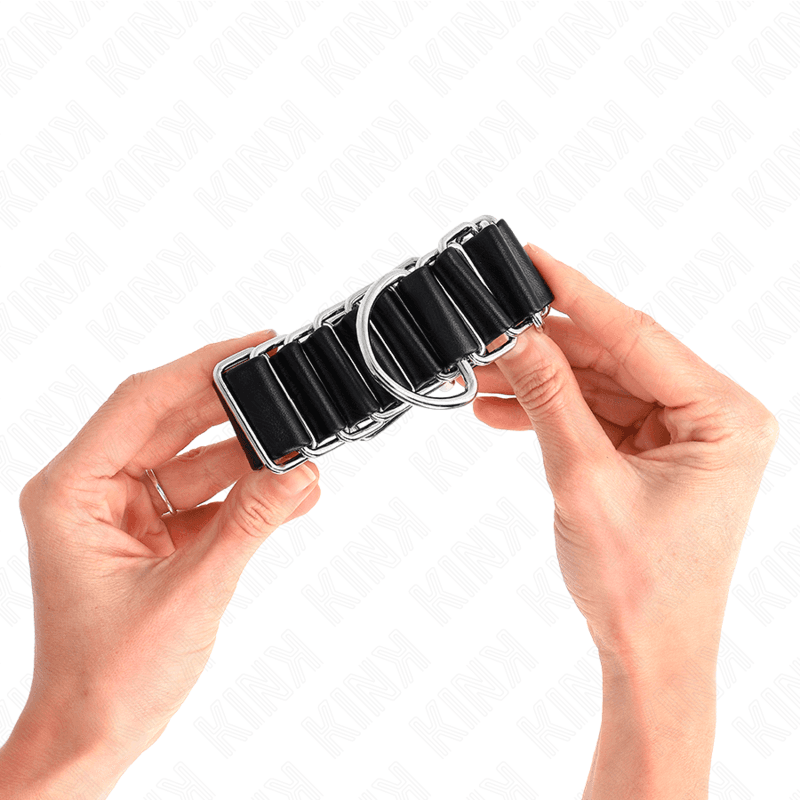 KINK - HINGE-LIKE THIN WRIST RESTRAINTS BLACK ADJUSTRABLE 16-22 CM X 3.5 CM thumb 4