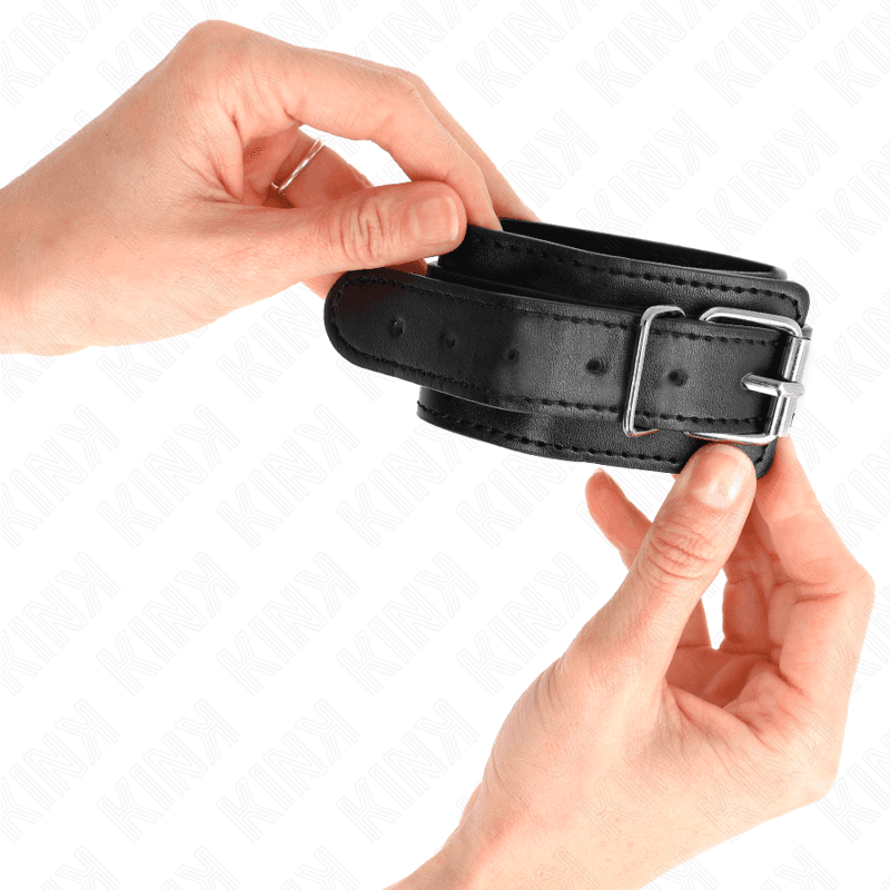 KINK - THIN WRIST RESTRAINTS BLACK ADJUSTABLE 21-33 CM thumb 4