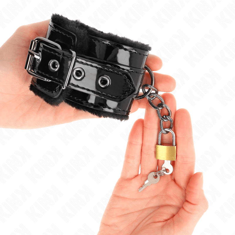 KINK - LIGHT WRIST RESTRAINTS WITH A COPPER LOCK ADJUSABLE 17-29 CM X 5.5 CM thumb 4