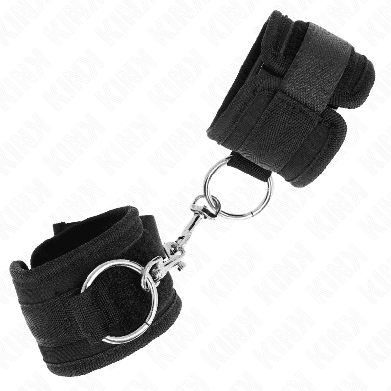KINK - WRIST RESTRAINTS BLACK ADJUSTABLE 18-35 CM X 6 CM thumb 3
