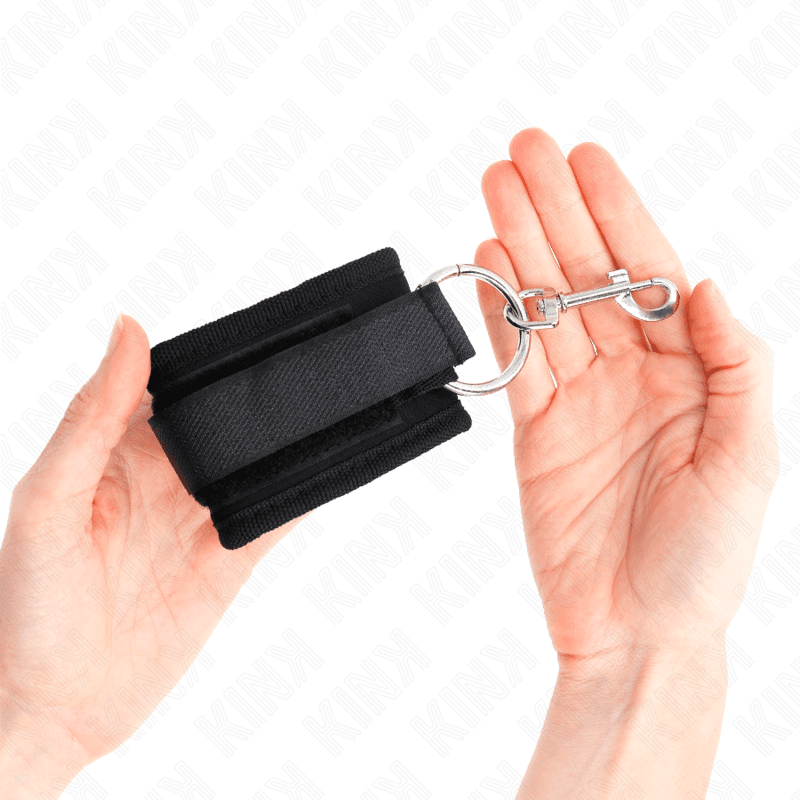 KINK - WRIST RESTRAINTS BLACK ADJUSTABLE 18-35 CM X 6 CM thumb 4