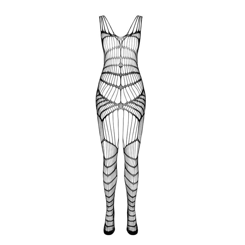 PASSION - BS 102 BODYSTOCKING RED ONE SIZE thumb 3