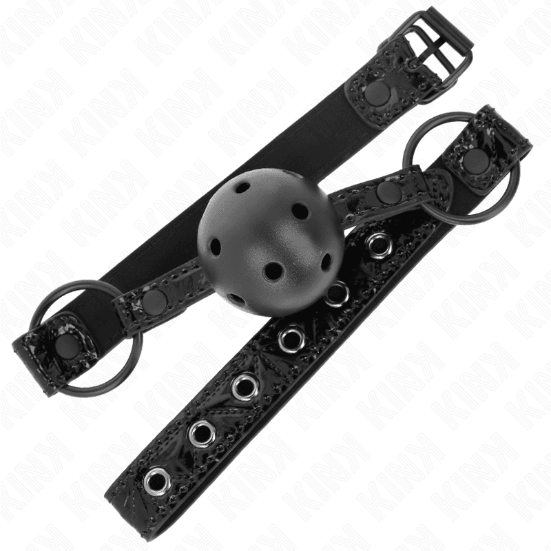 KINK - DIAMOND PATTERN BALL 4.5 CM GAG MODEL 3 64.5 CM ADJUSTABLE 42-60 CM thumb 2