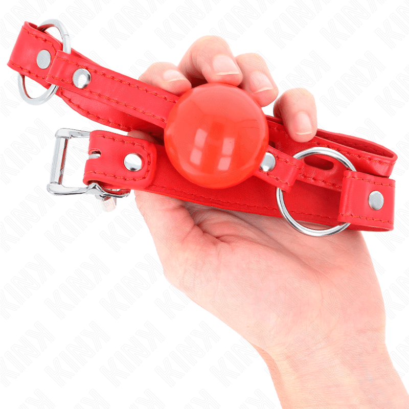 KINK - TPE BALL 4 CM GAG WITH ROJO LOCK 60 x 2 CM thumb 4