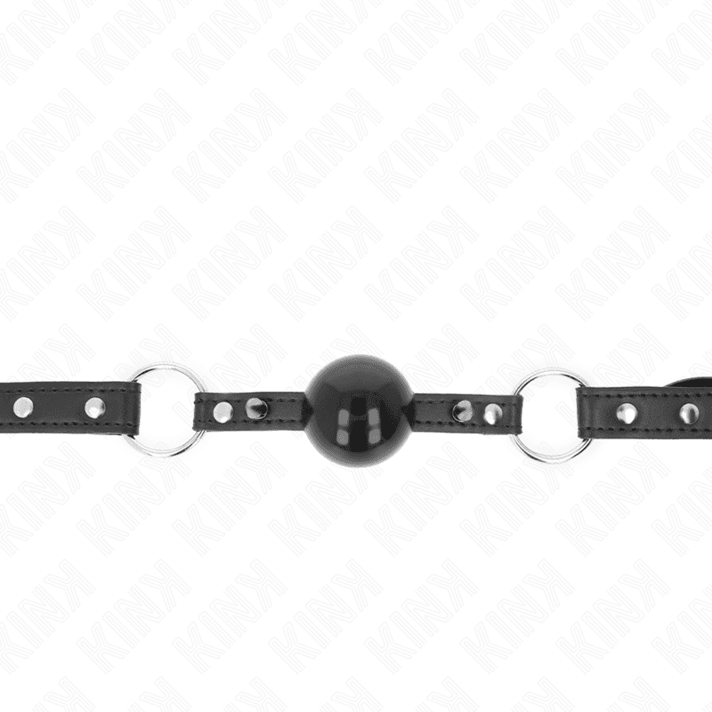 KINK - BALL 4 CM GAG WITH TIP RIVET AND SNAP LOCK 65 x 2 CM thumb 3
