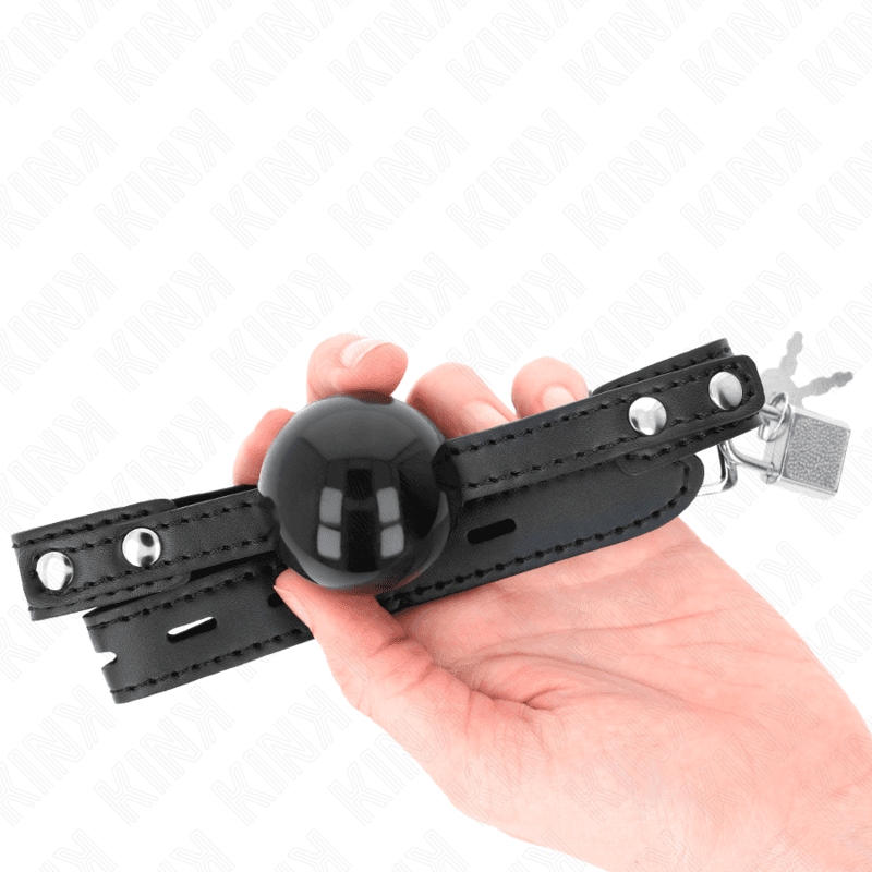 KINK - SOFT TPE BALL 4 CM GAG MODEL 3 60 x 2 CM ADJUSTABLE 37-52 CM thumb 4