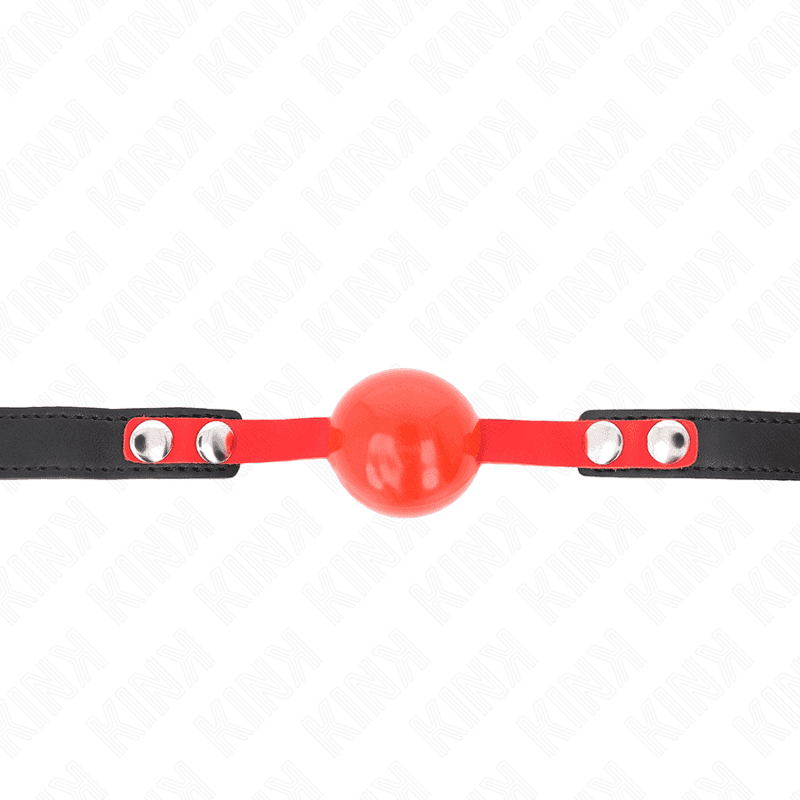 KINK - SOFT TPE BALL 4 CM GAG MODEL 4 60 x 2 CM ADJUSTABLE 37-52 CM thumb 3