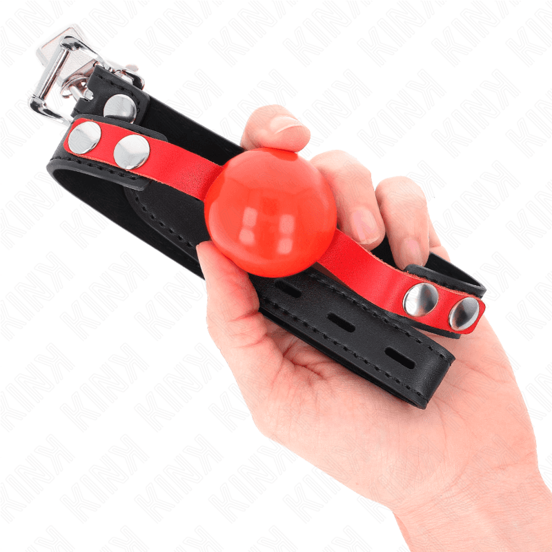 KINK - SOFT TPE BALL 4 CM GAG MODEL 4 60 x 2 CM ADJUSTABLE 37-52 CM thumb 4