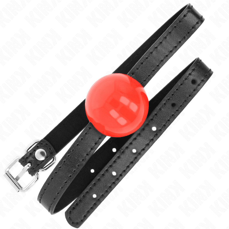 KINK - RED SINGLE SOLID BALL 4 CM GAG 65 x 1.5 CM thumb 2