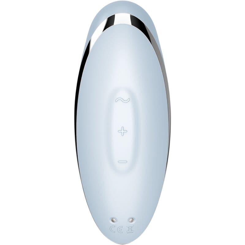 SATISFYER - TAP & CLIMAX 2 VIBRATOR & STIMULATOR BLUE thumb 6