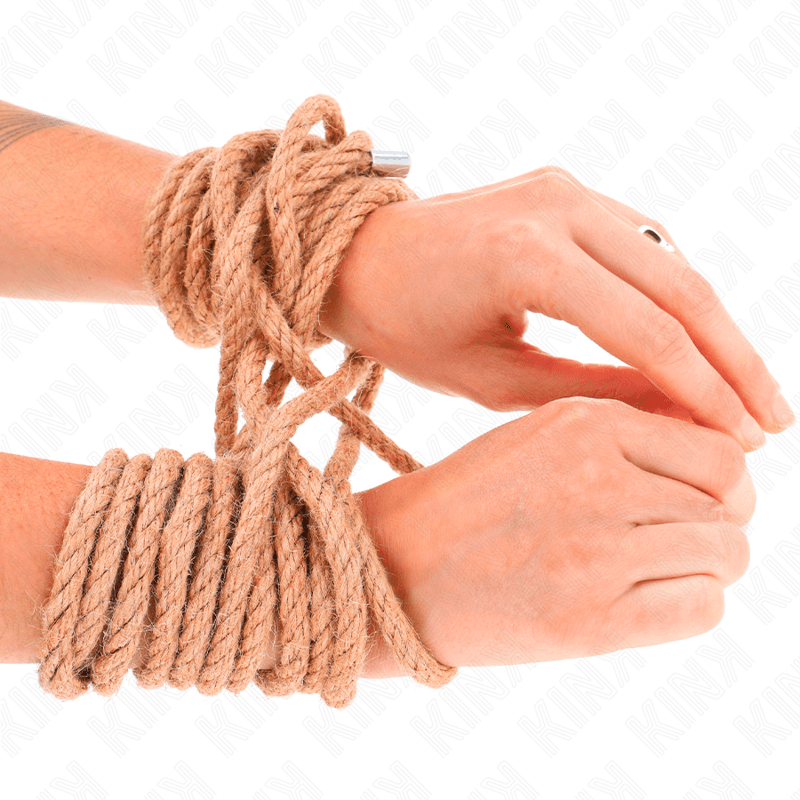 KINK - HEMP ROPE WITH METAL HEAD 5 METER thumb 2