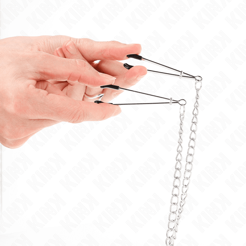 KINK - TRIPLE NIPPLE AND CLIT CLAMPS WITH CHAIN MODEL 1 thumb 2