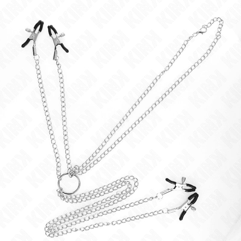 KINK - 4 NIPPLE AND CLIT CLAMPS ADJUSTABLE SILVER thumb 4
