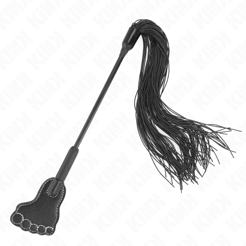 KINK - FOOT SHAPED PADDLE WITH TASSEL WHIP 31 CM thumb 3