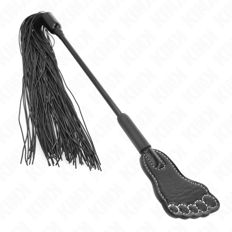 KINK - FOOT SHAPED PADDLE WITH TASSEL WHIP 31 CM thumb 5
