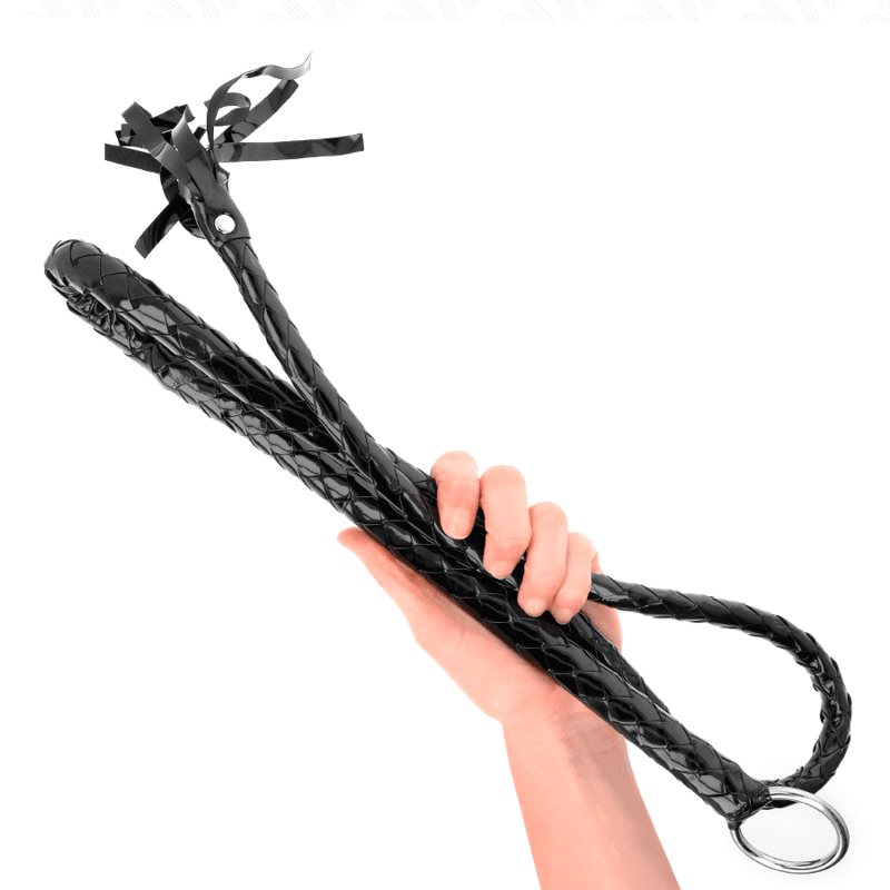 KINK - LONG SHINY PVC WHIP 138 CM thumb 3