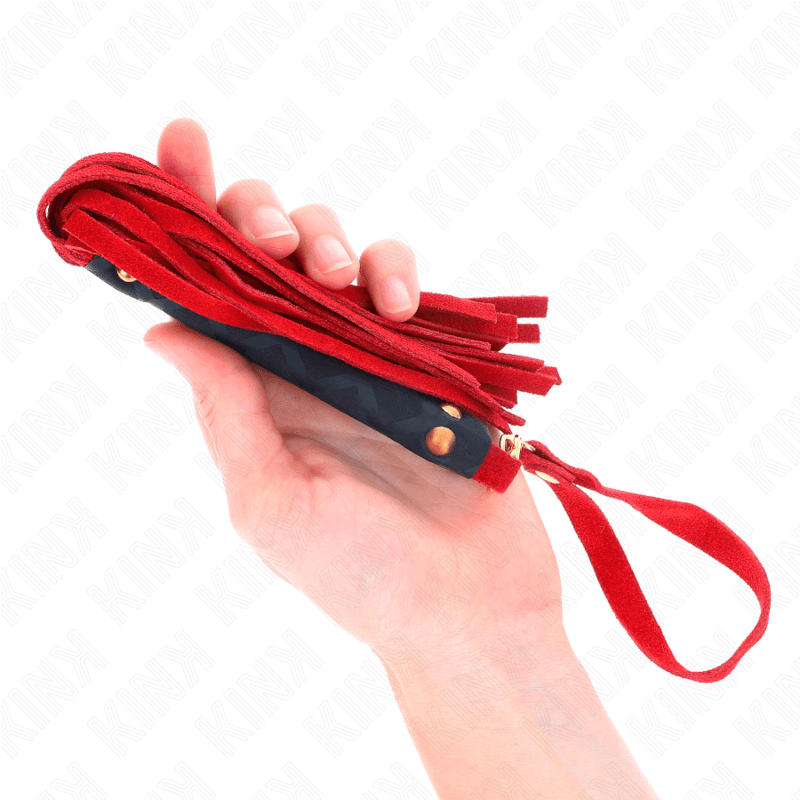 KINK - RED SUEDE MINI WHIP 30 CM thumb 3