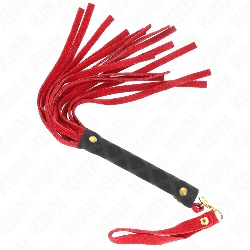 KINK - RED SUEDE MINI WHIP 30 CM thumb 2