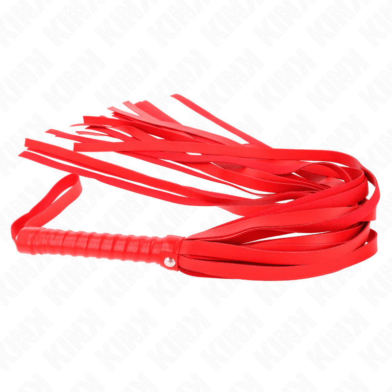 KINK - RED SHORT HANDLE LONG TAIL WHIP 70 CM thumb 5