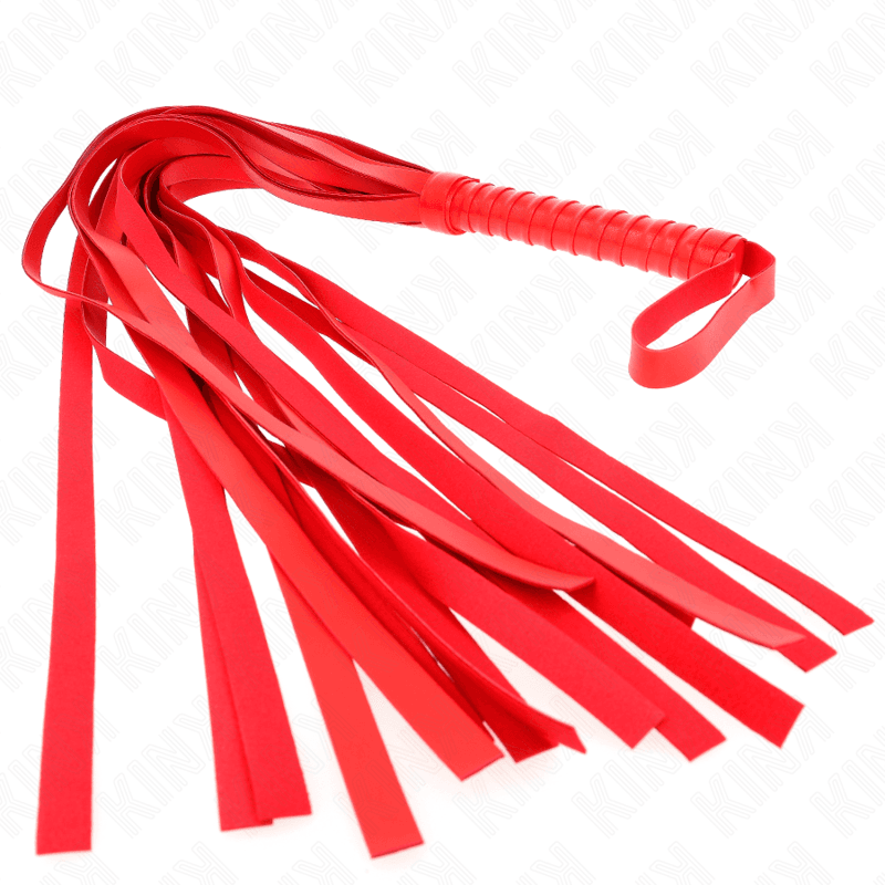 KINK - RED SHORT HANDLE LONG TAIL WHIP 70 CM thumb 4