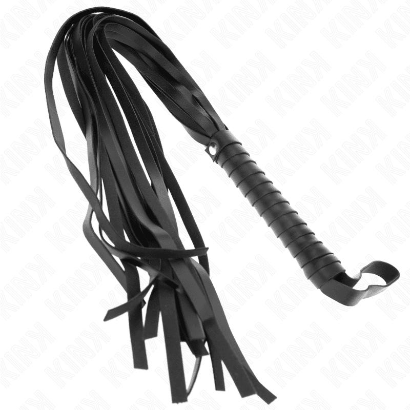 KINK - NEGRO SHORT HANDLE LONG TAIL WHIP 70 CM thumb 2