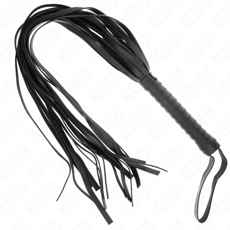 KINK - NEGRO SHORT HANDLE LONG TAIL WHIP 70 CM thumb 3