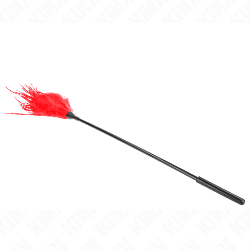 KINK - MULTIPLE RED TICKLE FEATHERS 45 CM thumb 3