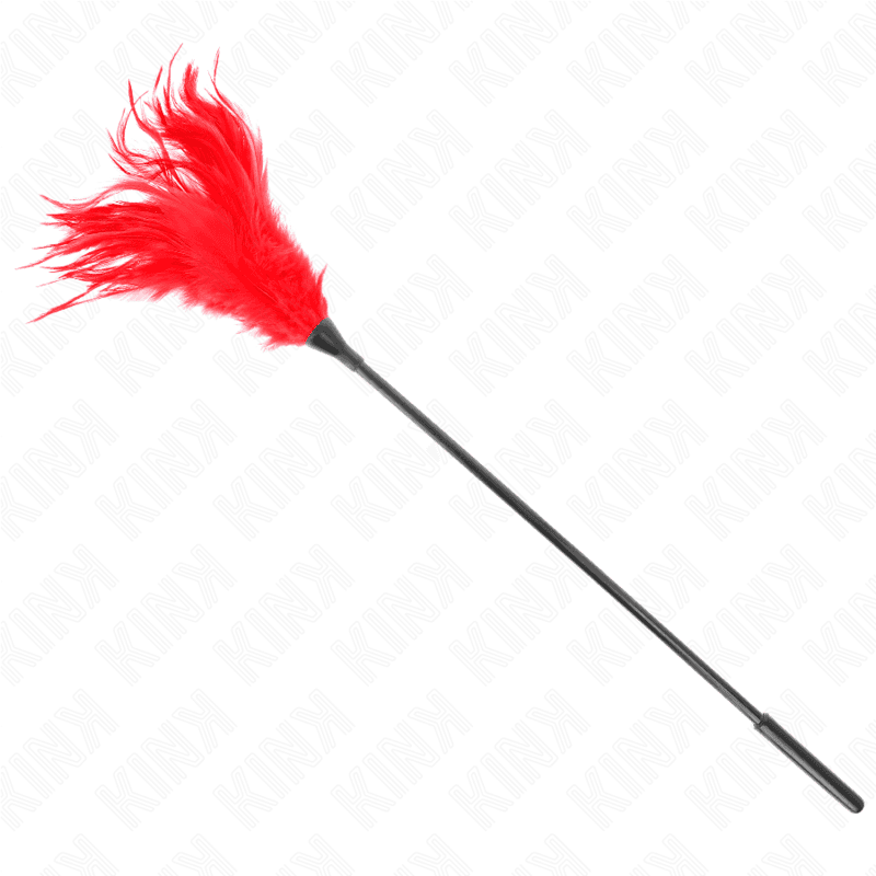 KINK - MULTIPLE RED TICKLE FEATHERS 45 CM thumb 2