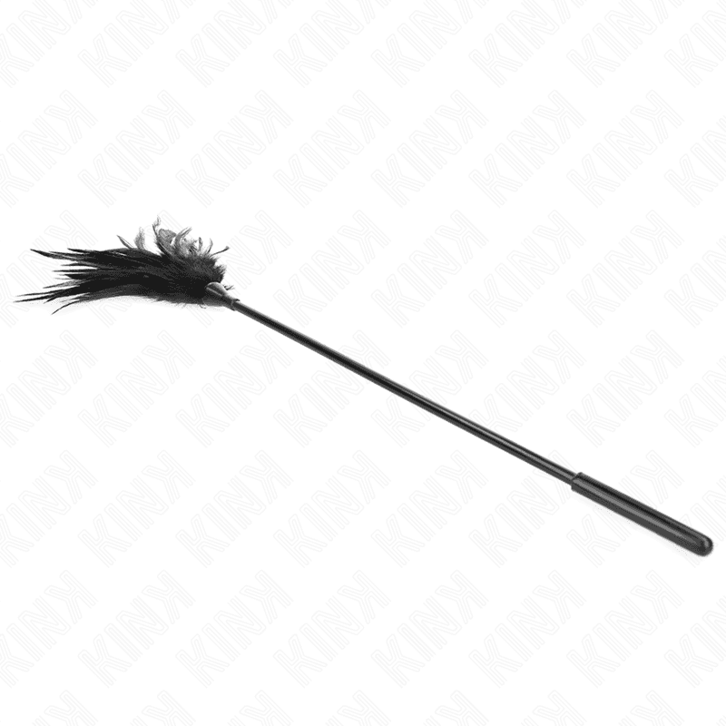 KINK - MULTIPLE BLACK TICKLE FEATHERS 45 CM thumb 3