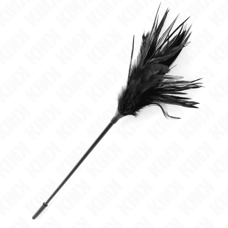 KINK - MULTIPLE BLACK TICKLE FEATHERS 45 CM thumb 4