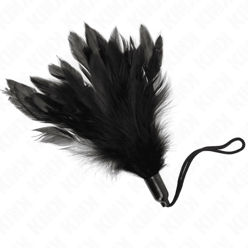 KINK - TICKLE FEATHERS WITH ROPE HANDLE PLASTIC BASE 15 CM thumb 2