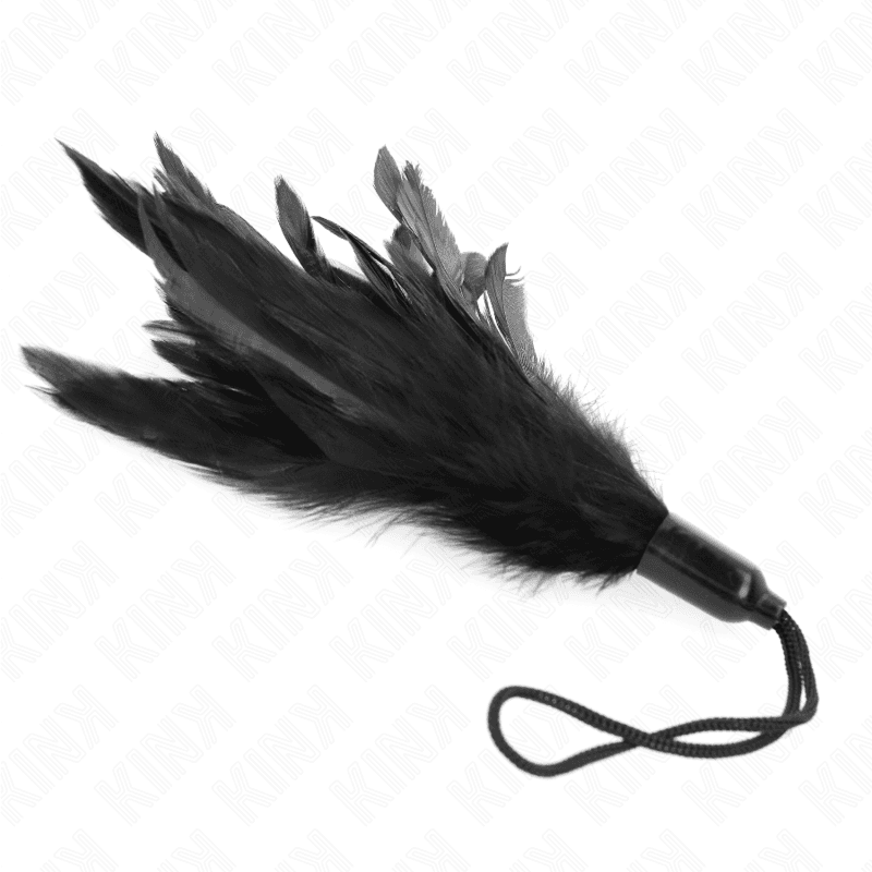 KINK - TICKLE FEATHERS WITH ROPE HANDLE PLASTIC BASE 15 CM thumb 3