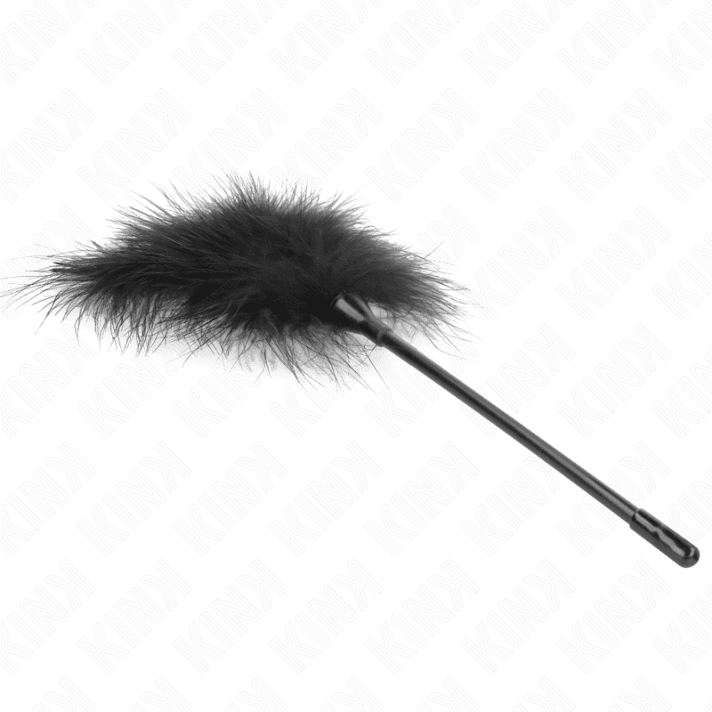KINK - BLACK TICKLE FEATHERS USED FOR THE BONDAGE KIT 27 CM thumb 4
