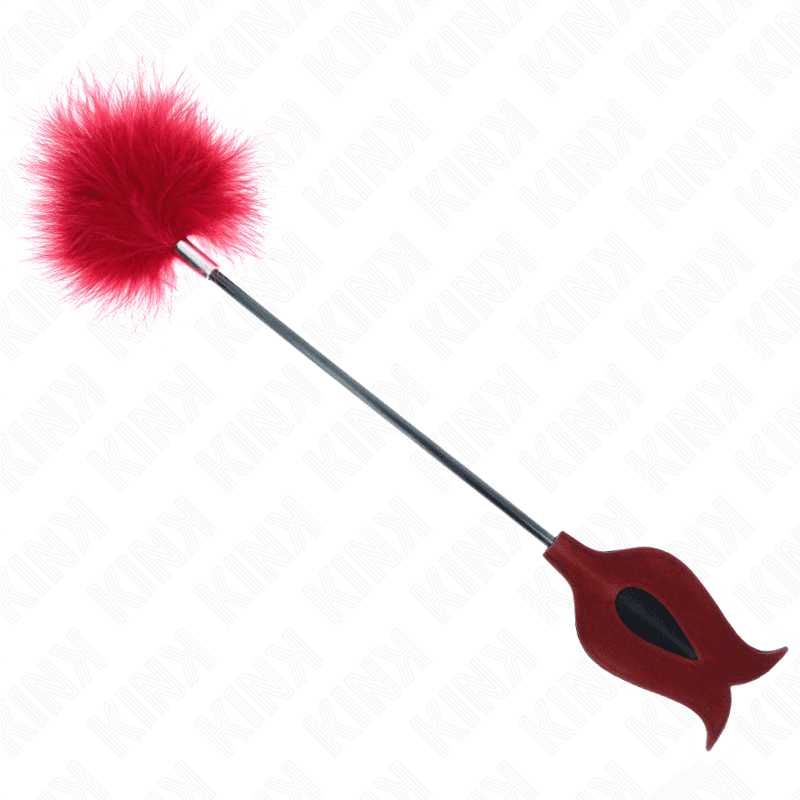 KINK - TICKLE FEATHERS WITH ROSE-SHAPED PADDLE 8 CM thumb 2