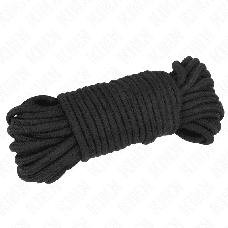 KINK - COTTON ROPE 20 METER BLACK thumb 2