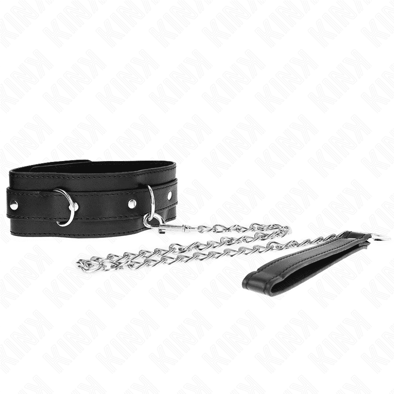 KINK - COLLAR WITH BELT 65 CM WITH STRAP BLACK 54 X 4.5 CM thumb 2