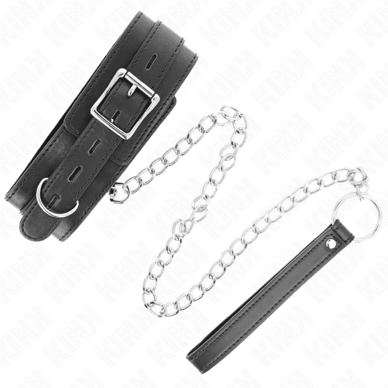 KINK - COLLAR WITH BELT 65 CM WITH STRAP BLACK 54 X 4.5 CM thumb 5
