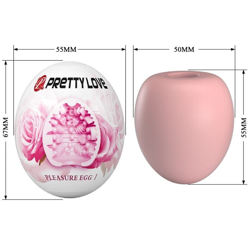 PRETTY LOVE - MALE MASTURBATOR EGG PINK thumb 6